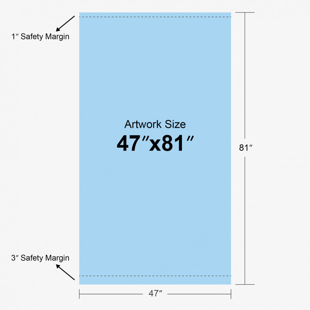 47" x 81" Standard Retractable