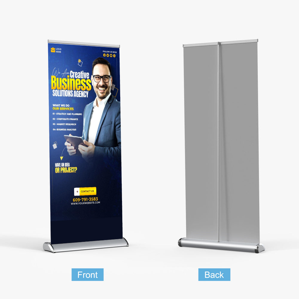 33" x 81" Deluxe Retractable (Single Sided)