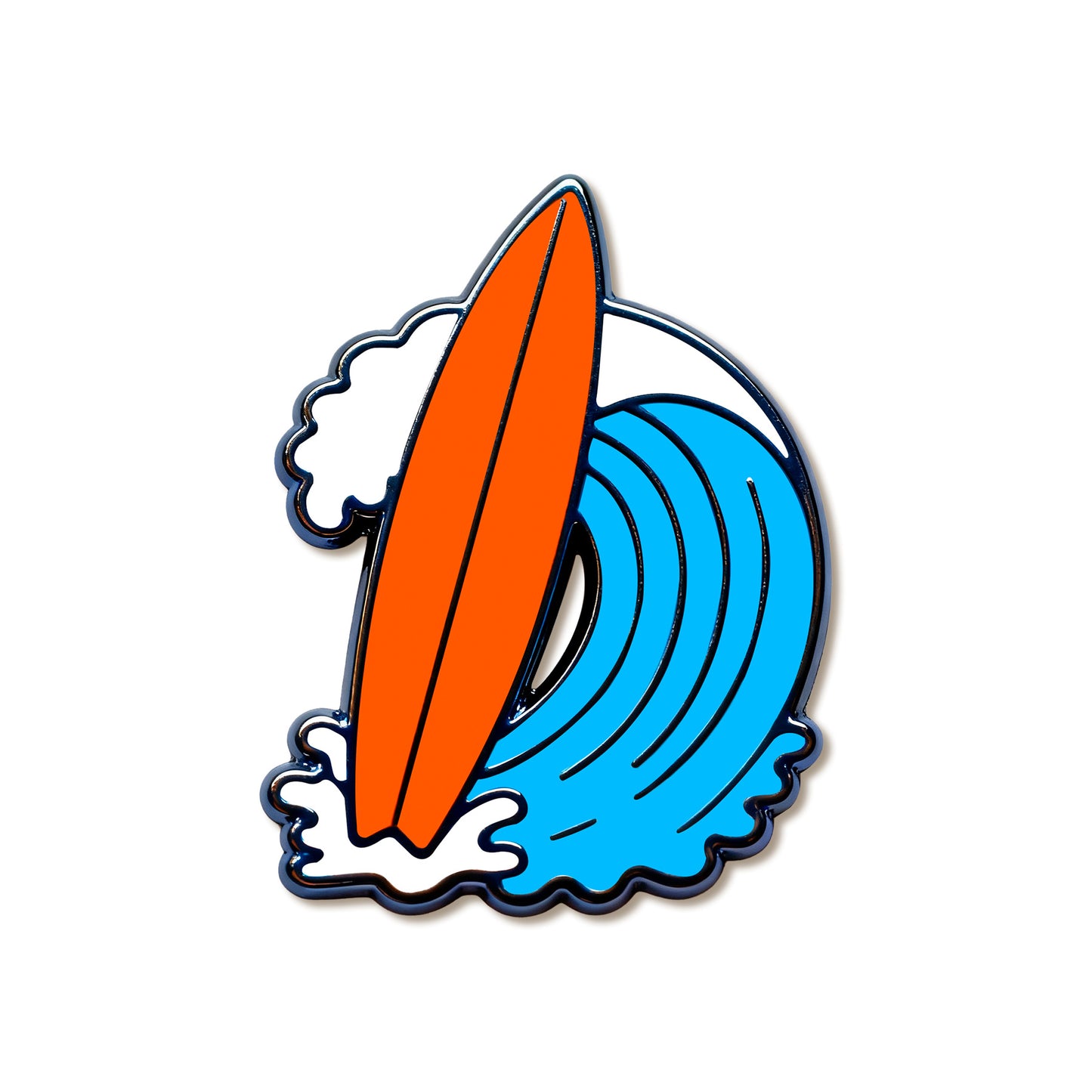 1" Cloisonne Hard Enamel Lapel Pin