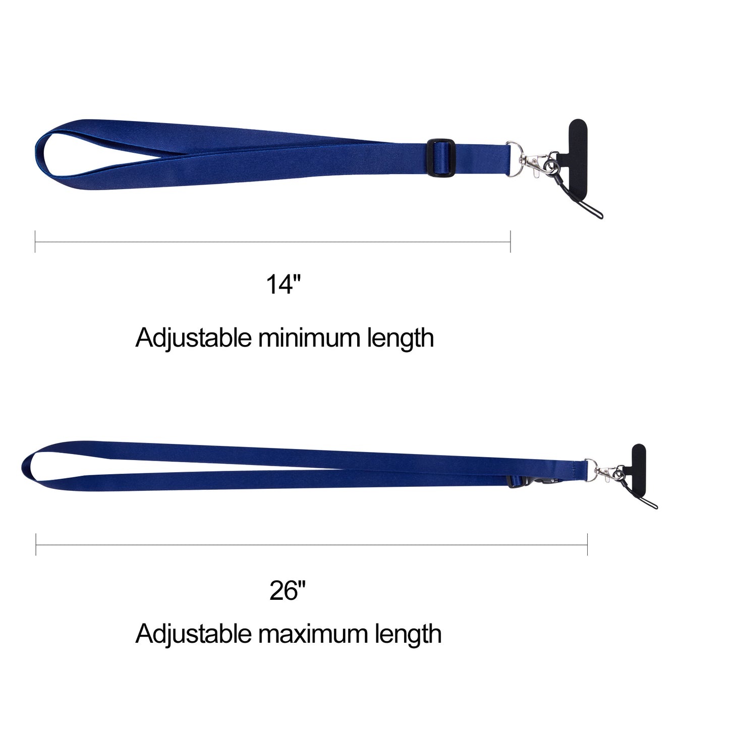 Hands-Free Adjustable Crossbody Phone Lanyard