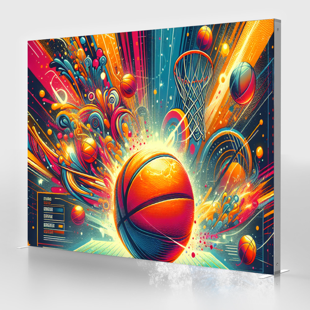 10ft SEG Backlit Popup Display