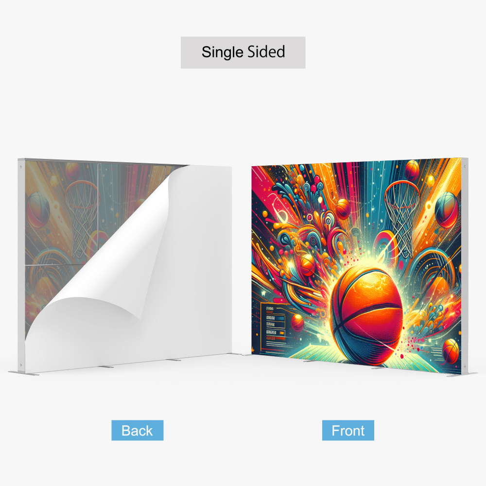 10ft SEG Backlit Popup Display