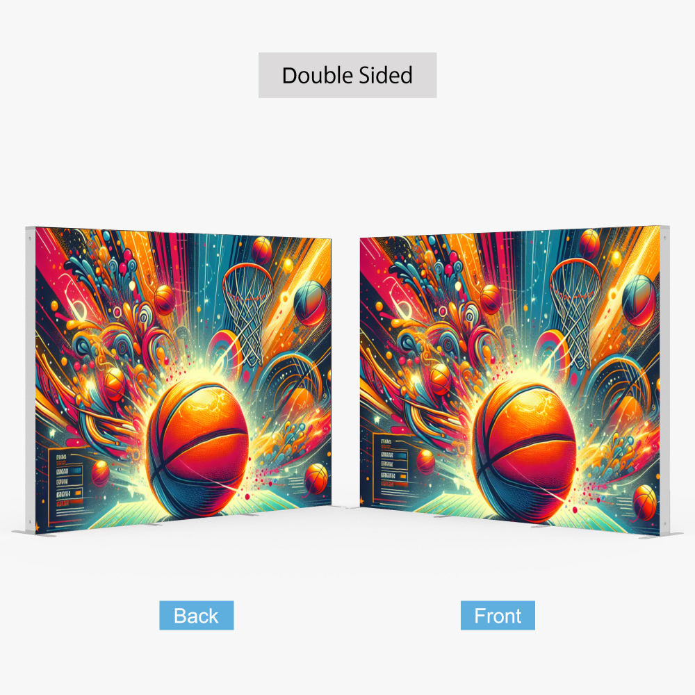 10ft SEG Backlit Fabric Display