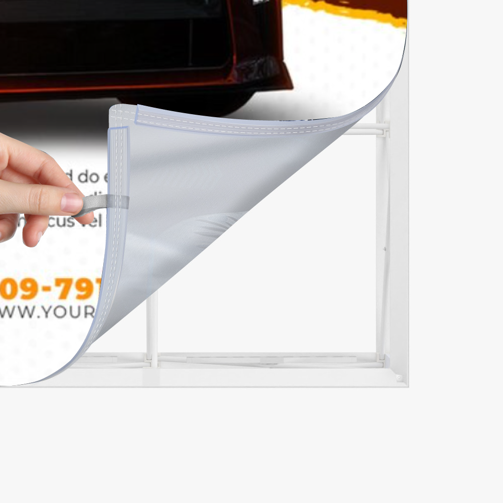 8ft SEG Backlit Popup Display