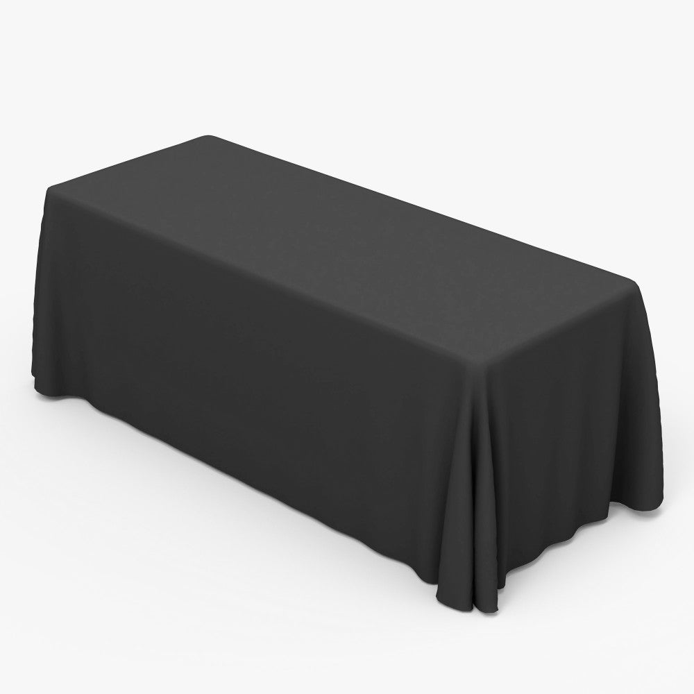 Table Runner + Solid Color Throw ( Height: 72")