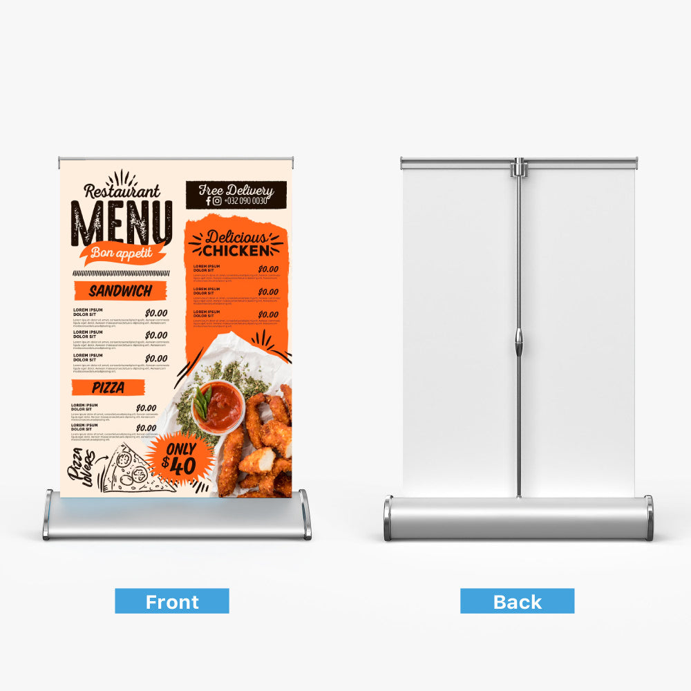 Table Top Banner Stand