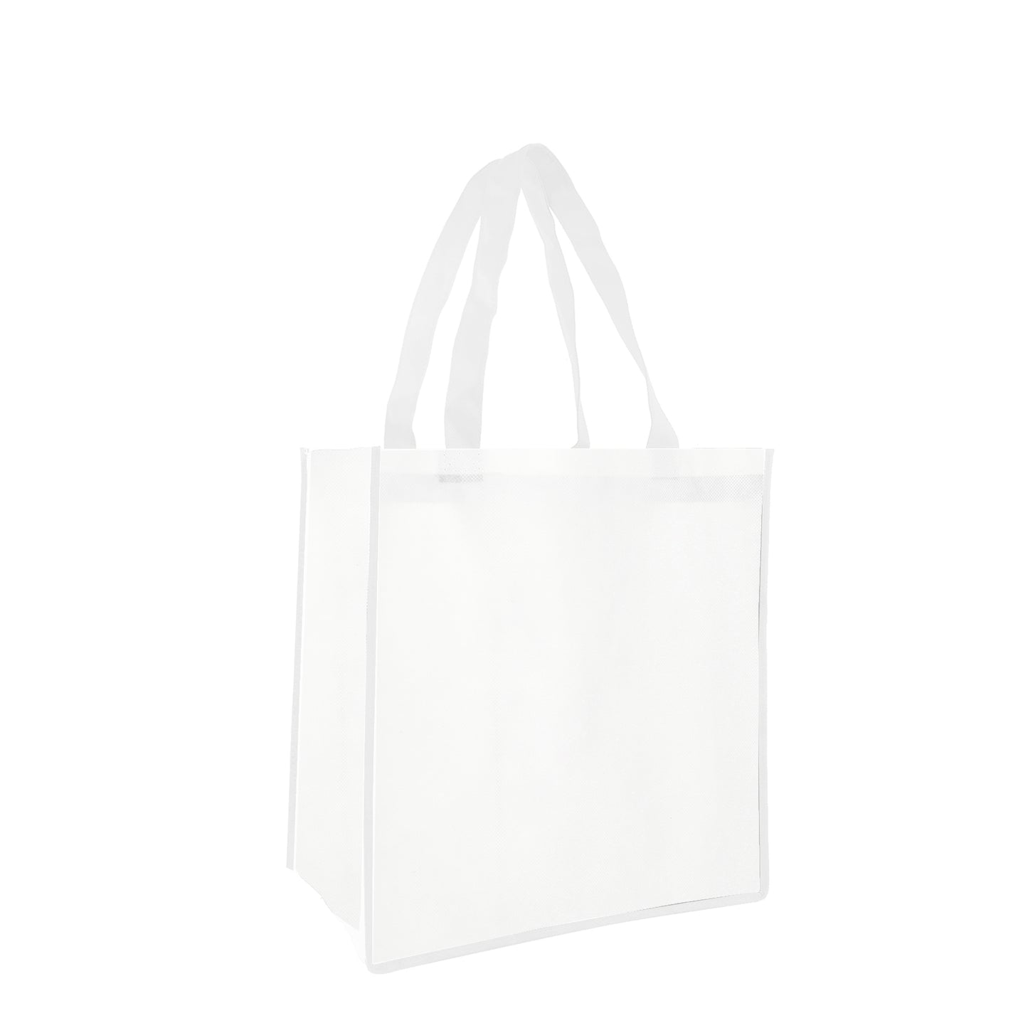Laminated Non Woven Tote Bag(13" X 13" X 5" )