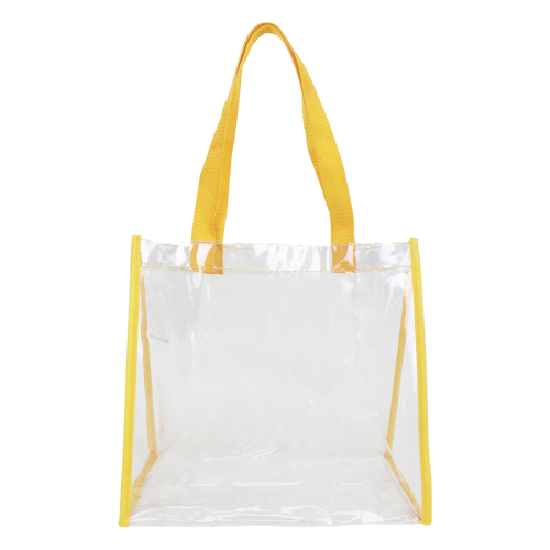 Clear Stadium Security Open Tote - FULL COLOR