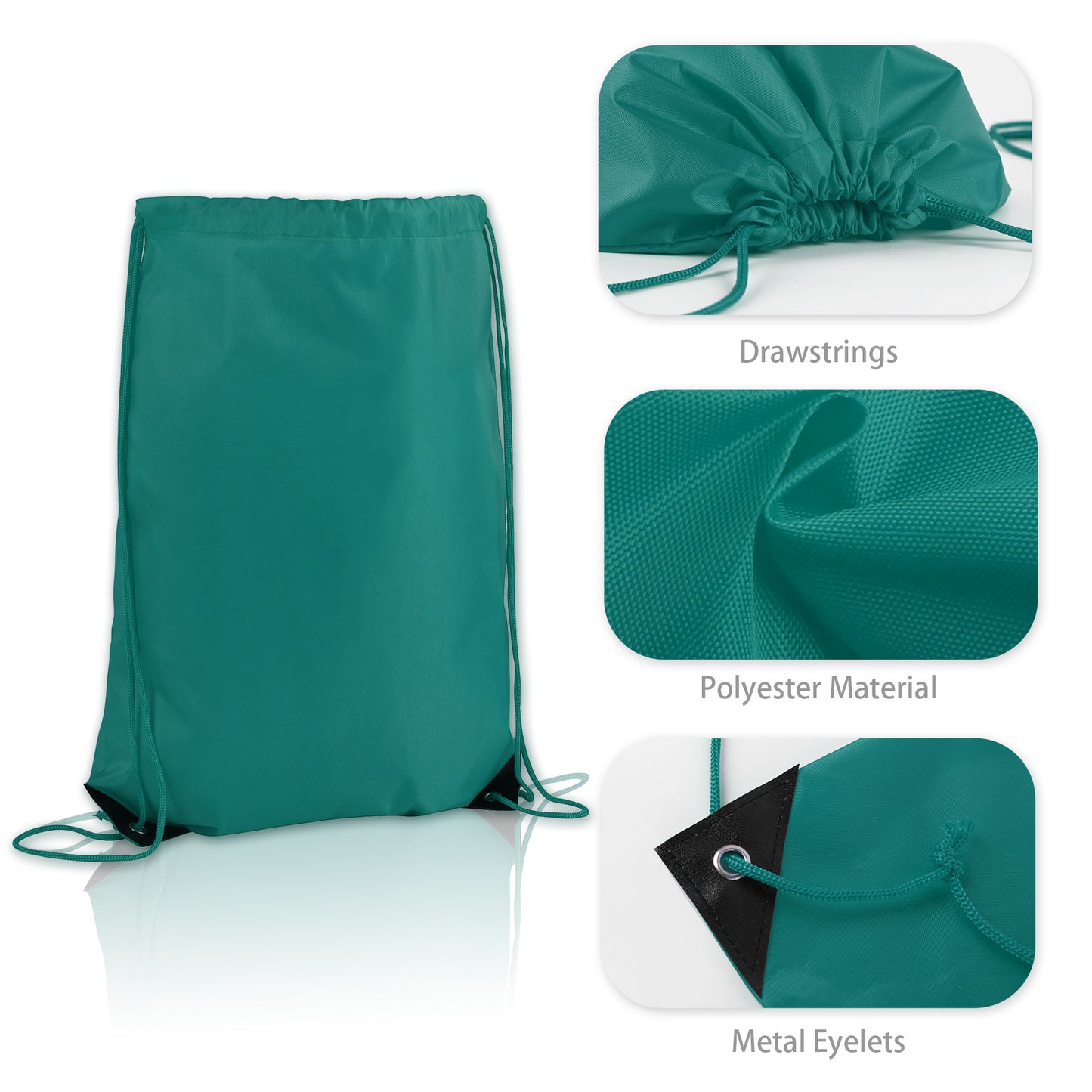 Custom Drawstring Bag With Reinforced Corners