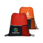 Dual Pocket Drawstring Backpack