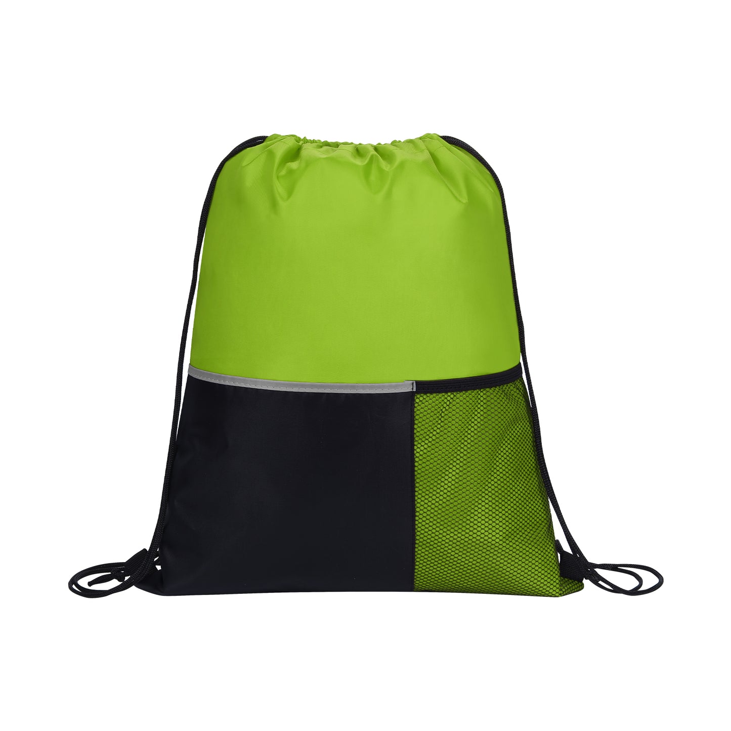 Dual Pocket Drawstring Backpack