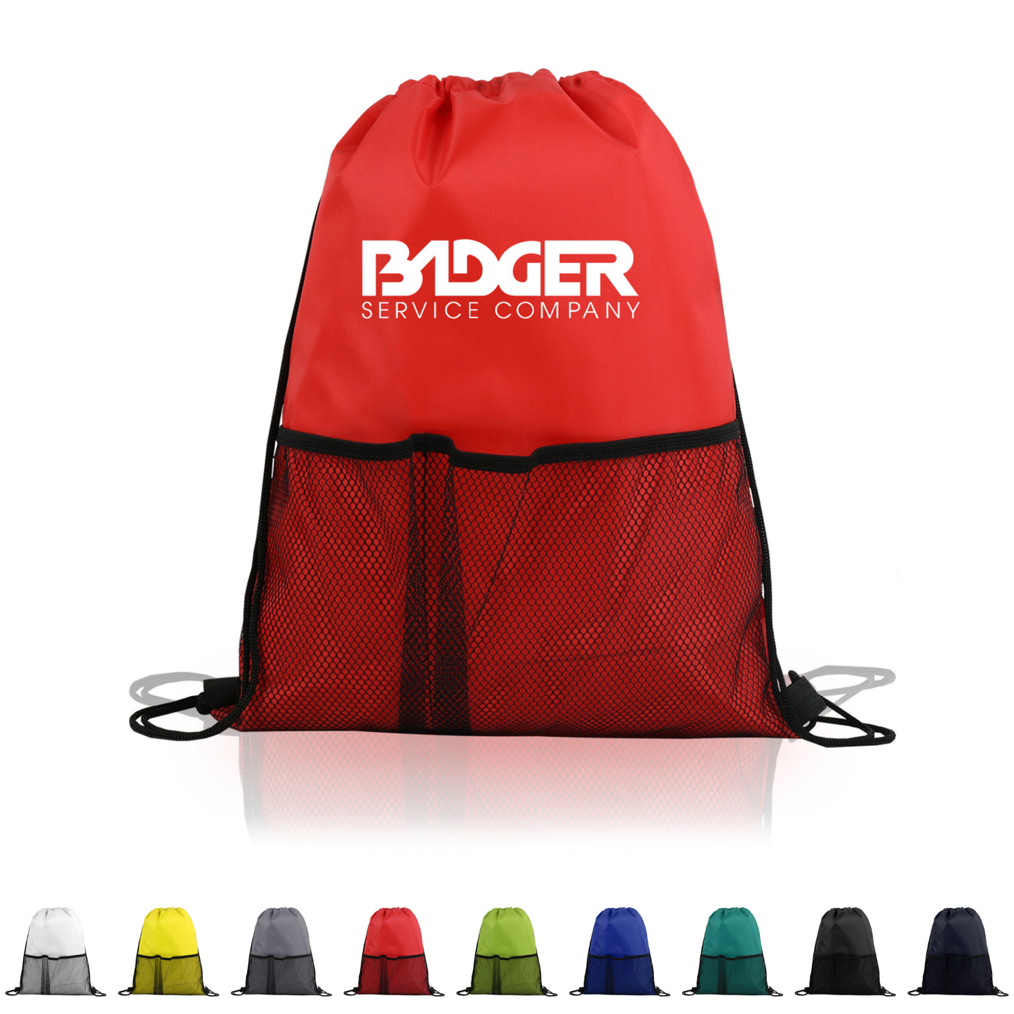 Half Time Mesh Drawstring Backpack