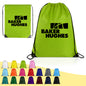 Large Drawstring Sports Pack-20” X 17”