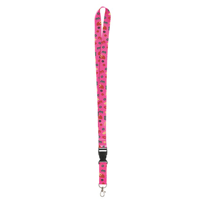 3/4" Full Color Dye-Sublimated Custom Polyester Lanyard