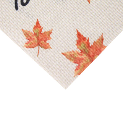 12"×18" Custom Welcome Linen Double Sided Garden Flag