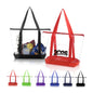 Clear Zippered Tote Bag With Pocket