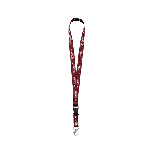 3/4" Full Color Dye Sublimated Lanyard W/ Buckle Release And Safety Breakaway