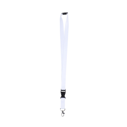 3/4" Full Color Dye Sublimated Lanyard W/ Buckle Release And Safety Breakaway