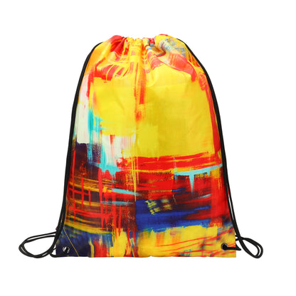 14" x 17" Dye-Sublimated Drawstring Backpack