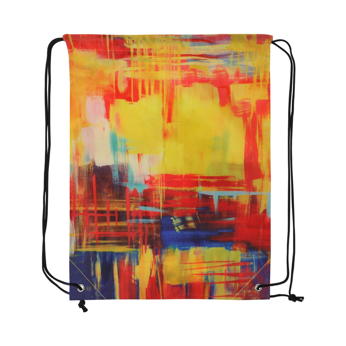14" x 17" Dye-Sublimated Drawstring Backpack