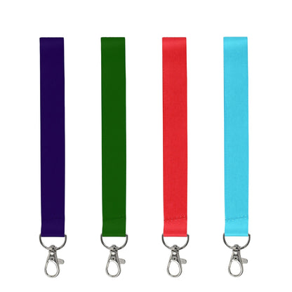 3/4" Full Color Sublimated Wrist Keychain Lanyard