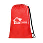 Drawstring Laundry Bag With Shoulder Strap