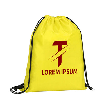 14" X 17" Lightweight Drawstring Budget Backpack