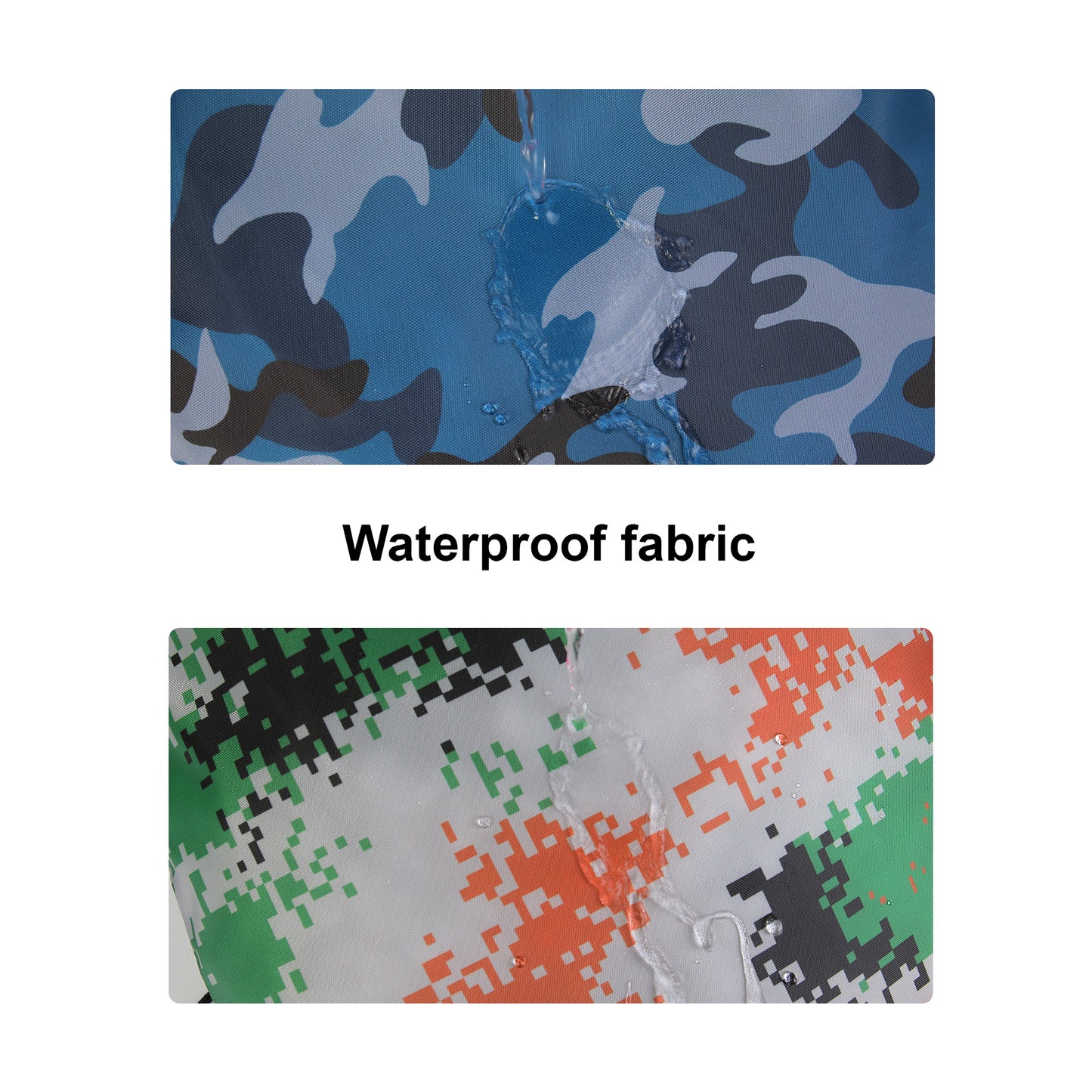 Waterproof 210D Camo Drawstring Bag