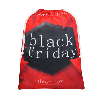 12" X 16" Full Color Sublimated Polyester Drawstring Bag