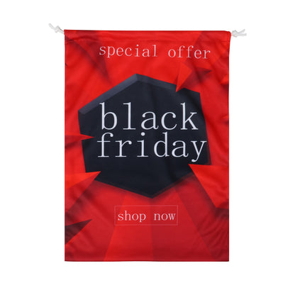 12" X 16" Full Color Sublimated Polyester Drawstring Bag