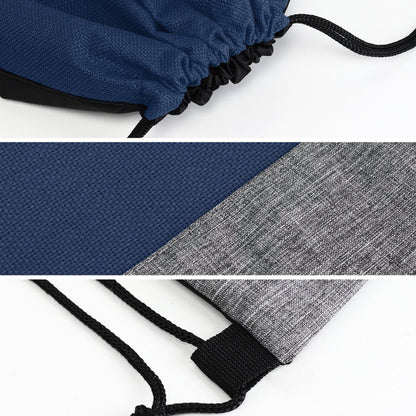 Heathered Jute Drawstring Backpack