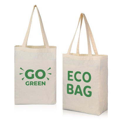 8Oz Cotton Canvas Grocery Tote Bag