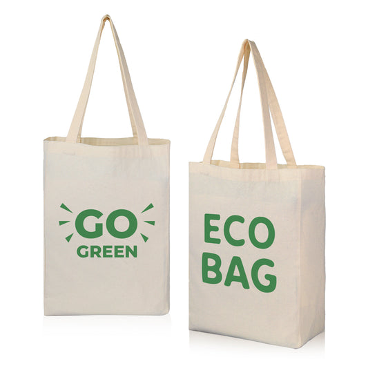 8Oz Cotton Canvas Grocery Tote Bag