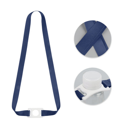3/4" Full Color Dye-Sublimated Water Bottle Holder Lanyard
