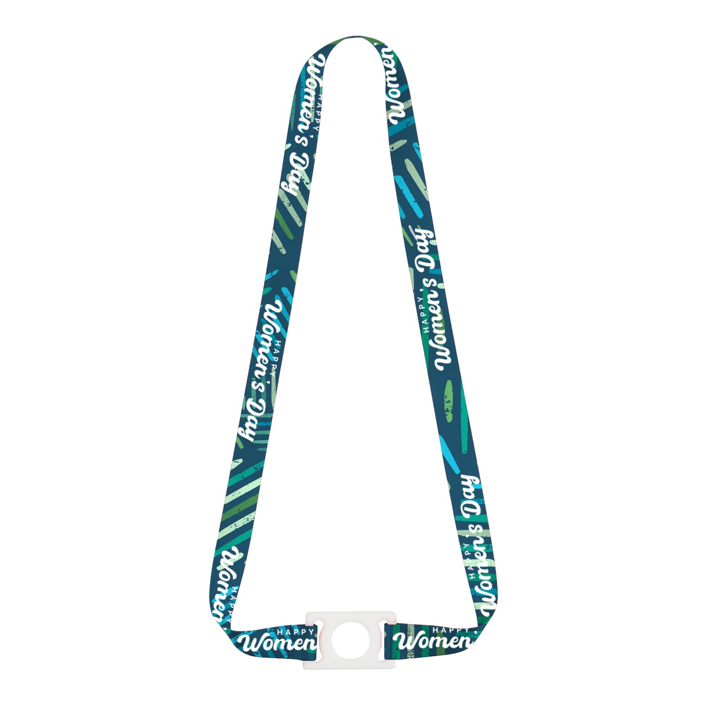3/4" Full Color Dye-Sublimated Water Bottle Holder Lanyard