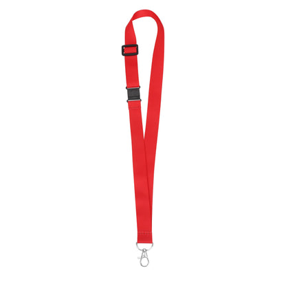 3/4" Full Color Adjustable Lanyard W/ Safety Breakaway