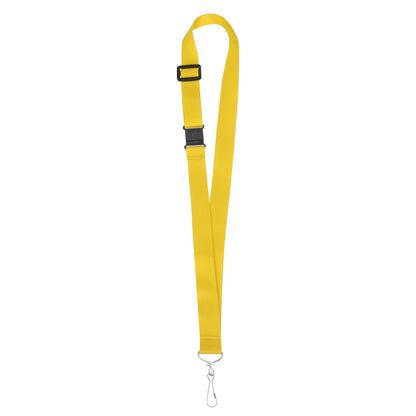 3/4" Full Color Adjustable Lanyard W/ Safety Breakaway
