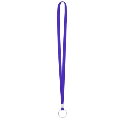 3/8" Screen Printed Tubular Lanyard