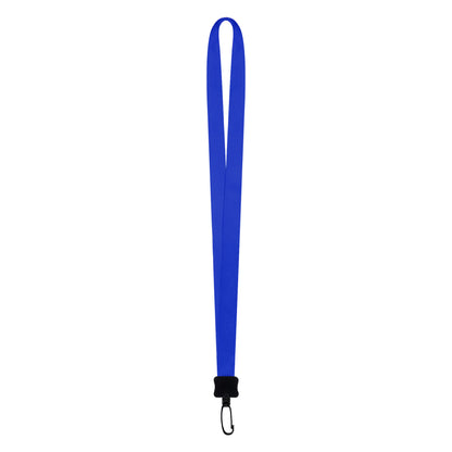 3/4" Full Color Dye-Sublimated Lanyard W/ Clamshell & Plastic Swivel J Hook