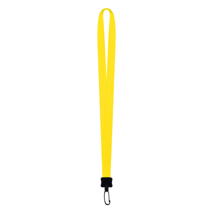 3/4" Full Color Dye-Sublimated Lanyard W/ Clamshell & Plastic Swivel J Hook