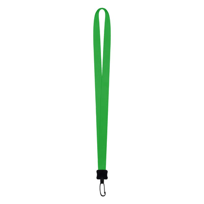3/4" Full Color Dye-Sublimated Lanyard W/ Clamshell & Plastic Swivel J Hook