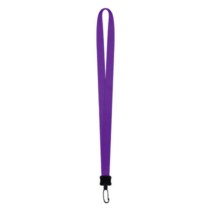3/4" Full Color Dye-Sublimated Lanyard W/ Clamshell & Plastic Swivel J Hook