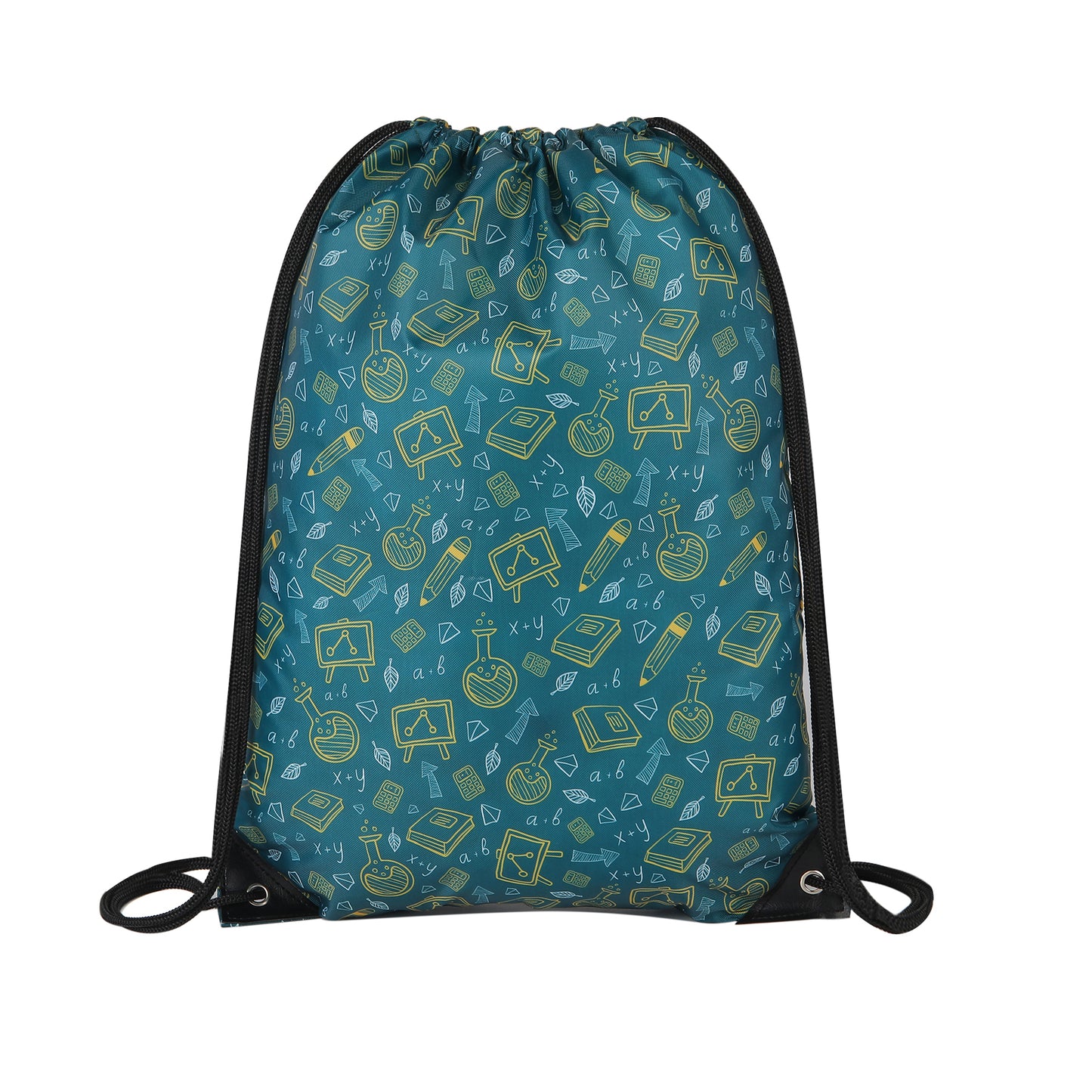 420D Heavy Duty Dye Sublimation Drawstring Backpack