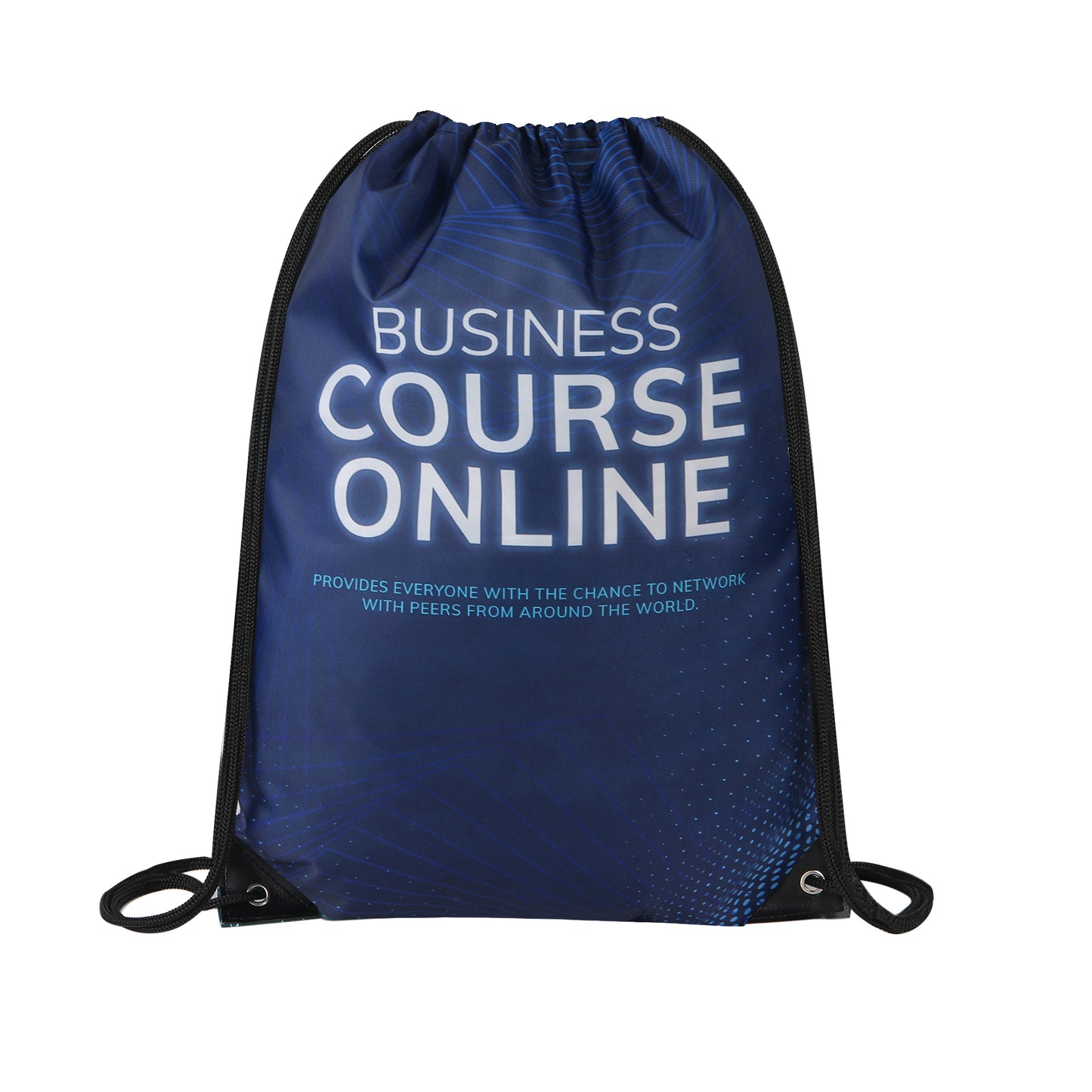 420D Heavy Duty Dye Sublimation Drawstring Backpack