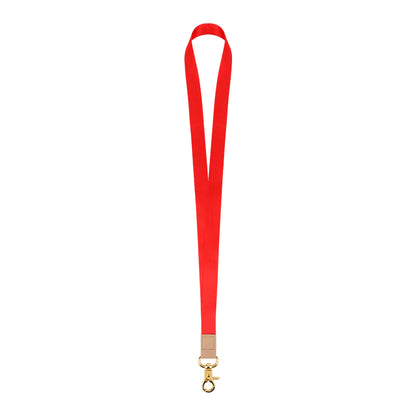 3/4’’ Dye-Sublimated Lanyard W/ PU Crimp & Optional Clamp