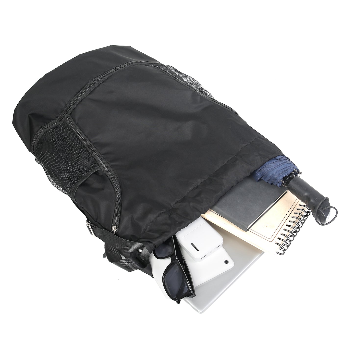 Lightweight Drawstring Backpack With Shoes Compartment