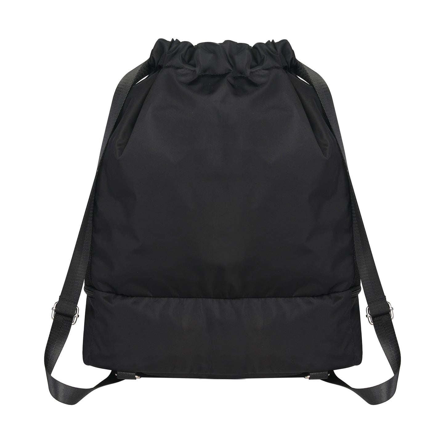Lightweight Drawstring Backpack With Shoes Compartment