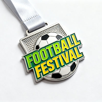 2 1/2" Custom Die-Struck Soft Enamel Single-Sided Medal