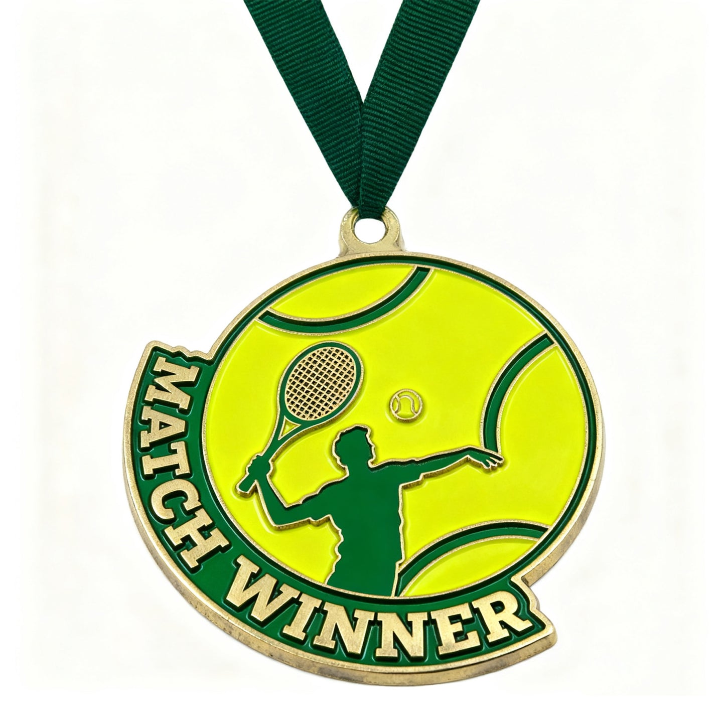 2 1/2" Custom Die-Struck Soft Enamel Single-Sided Medal