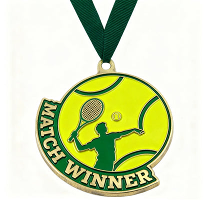 2 1/2" Custom Die-Struck Soft Enamel Single-Sided Medal